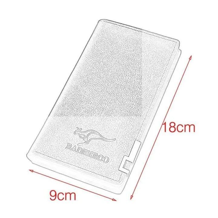 Men’s Classic Leather Wallet – Sleek & Durable (Black & Brown)