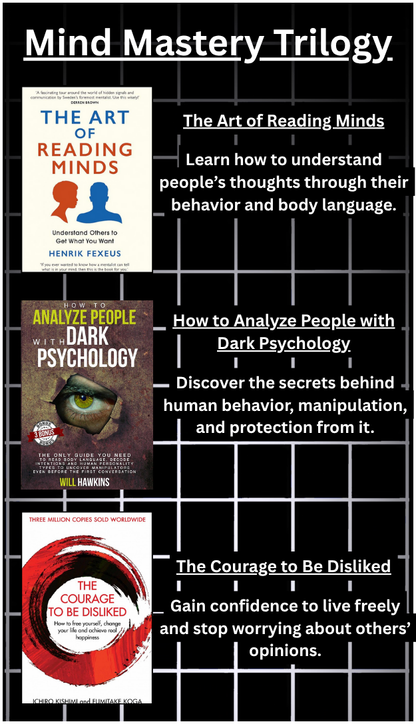Mind Mastery Trilogy – 3 Book Set