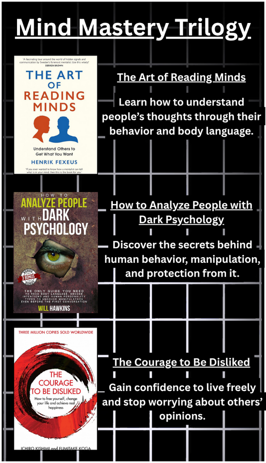 Mind Mastery Trilogy – 3 Book Set