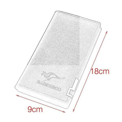 Men’s Classic Leather Wallet – Sleek & Durable (Black & Brown)