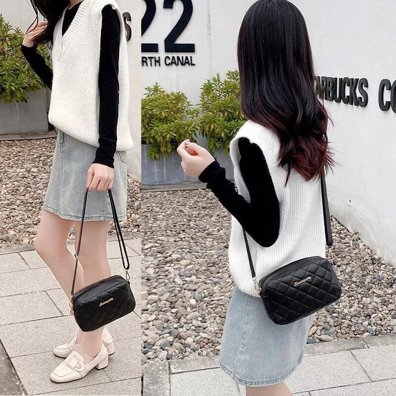 Girls’ Embroidered PU Leather Shoulder Bag – Stylish 1 Pc Handbag