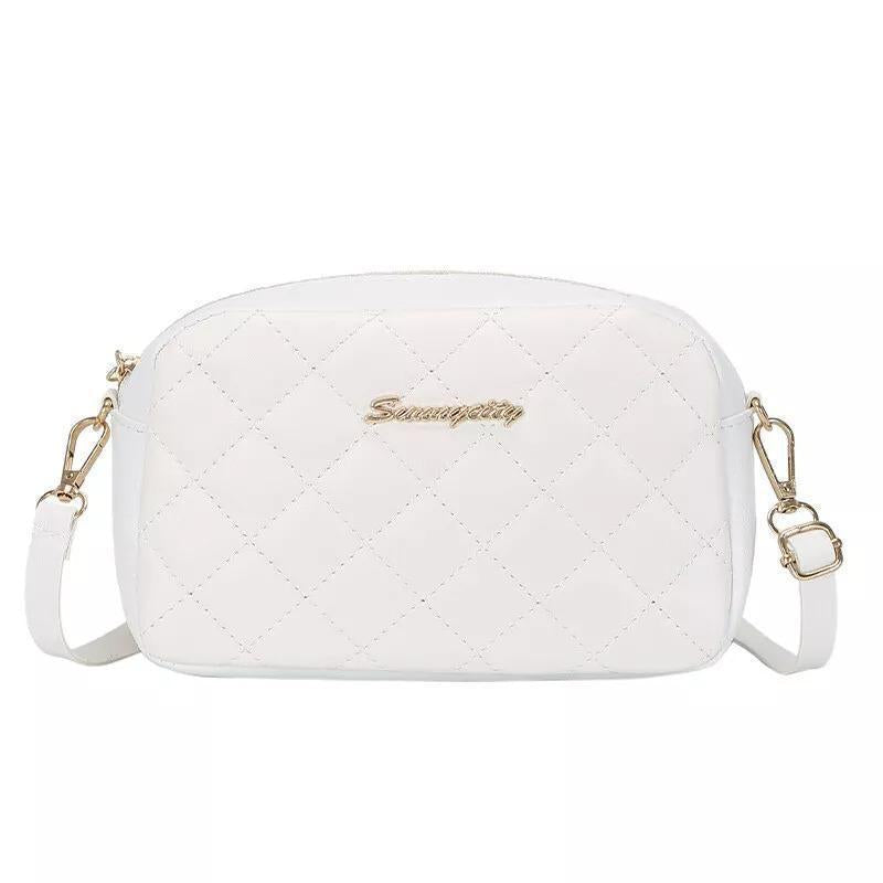 Girls’ Embroidered PU Leather Shoulder Bag – Stylish 1 Pc Handbag