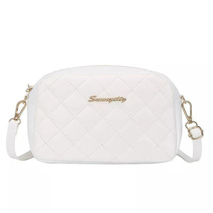 Girls’ Embroidered PU Leather Shoulder Bag – Stylish 1 Pc Handbag