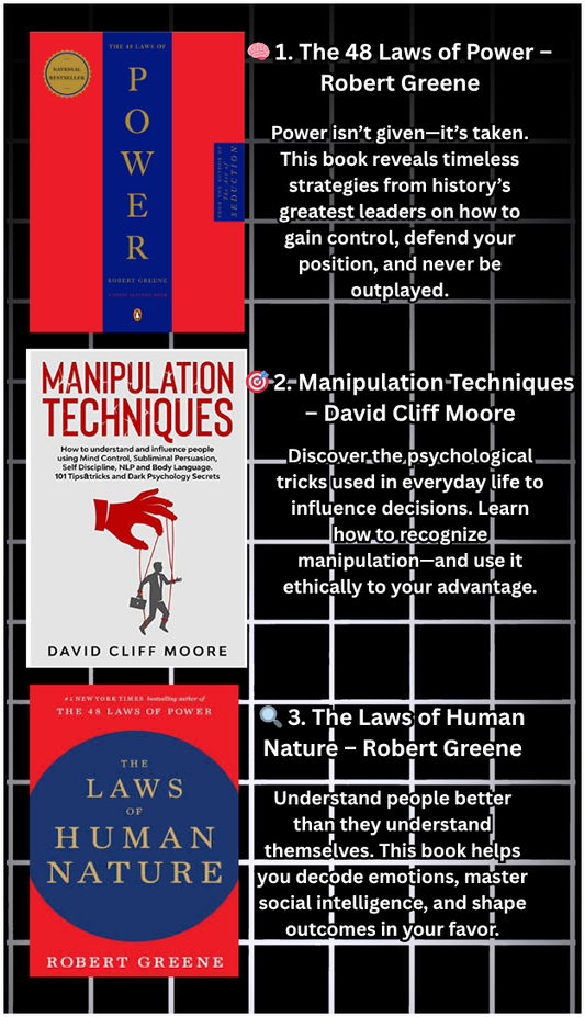Master Influence – 3 Book Bundle
